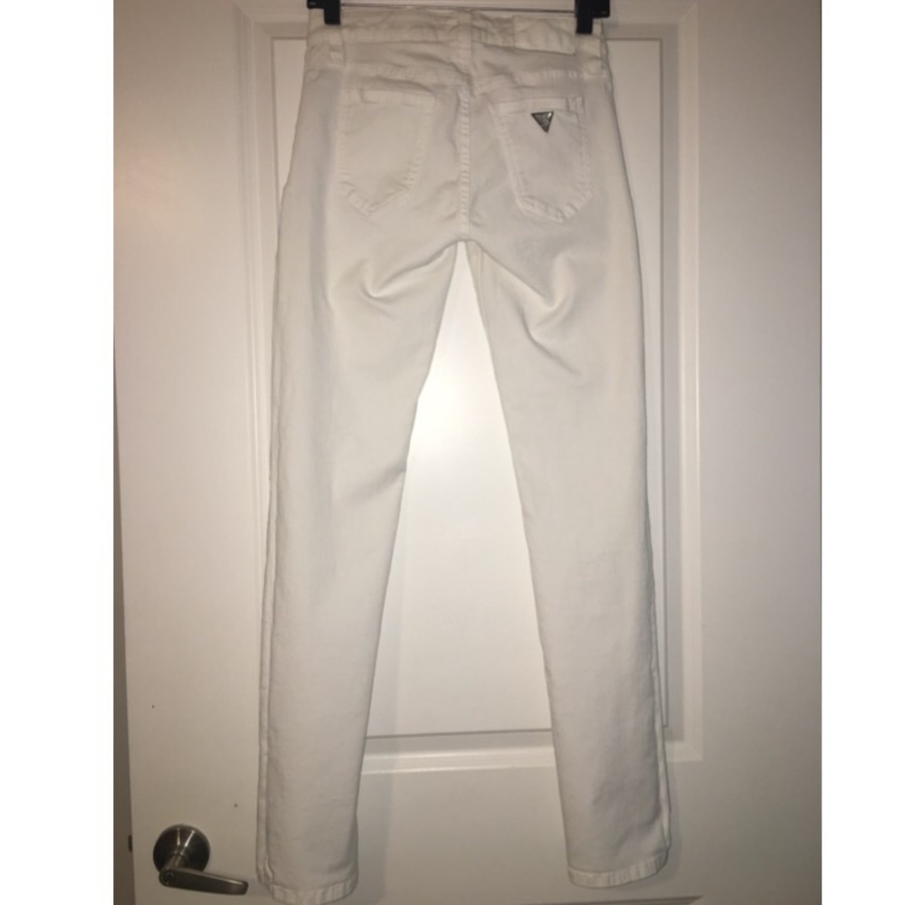 Guess white Nicole Cigarette Jeans - Picture 3 of 7